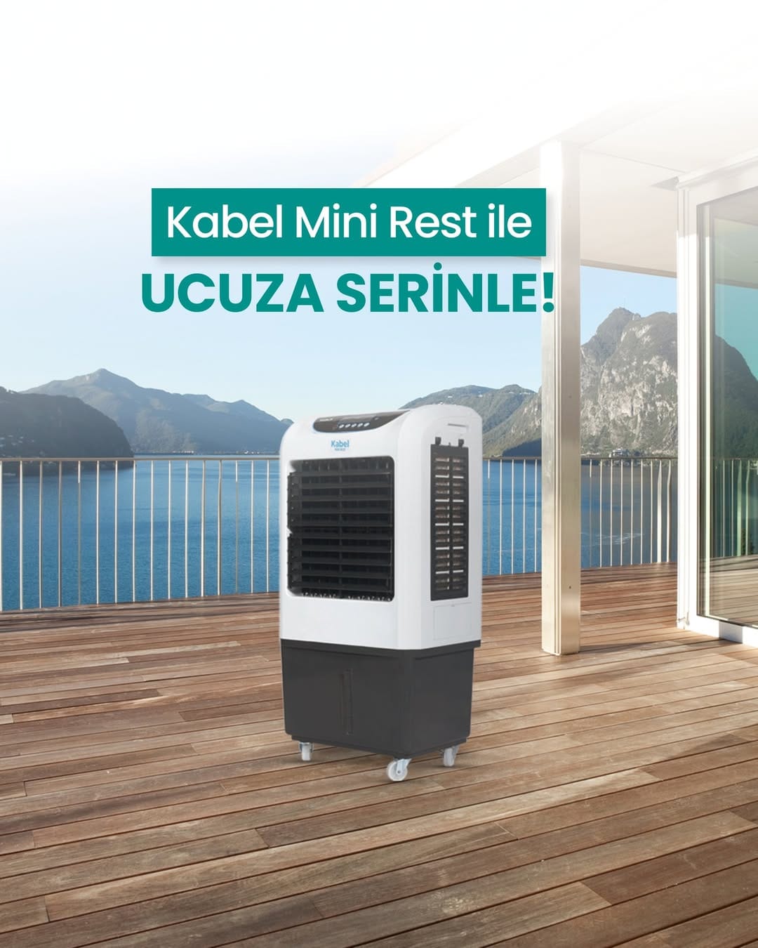 Kabel Mini Rest Evaporatif Soğutucu